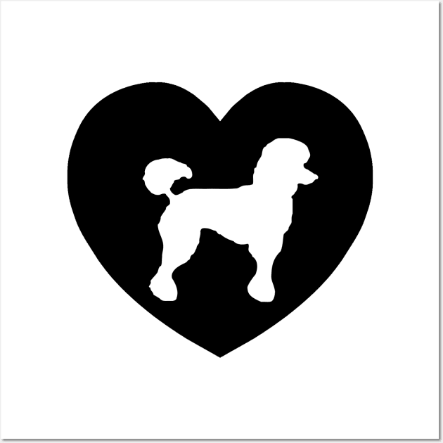 Poodle Love | I Heart... Wall Art by gillianembers